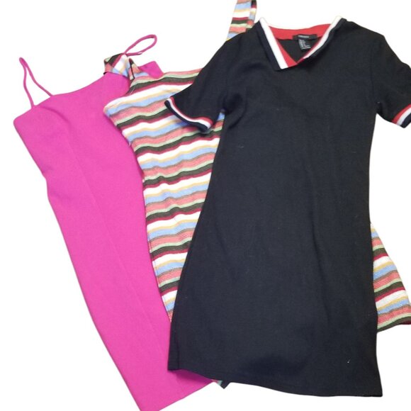 Forever 21 & Wild Fable Bodycon Dress Lot (4 pcs, Size M) Cute Going Out Bundle - Picture 2 of 7